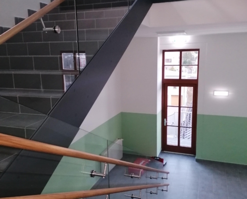 Multifunkční učebna, výtah a stavební úpravy ZŠ Štáflova, Havlíčkův Brod